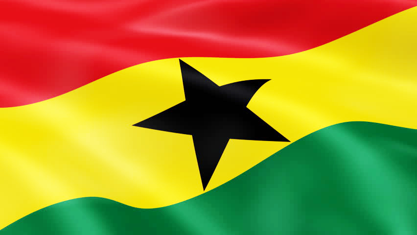 Image result for ghana waving flag